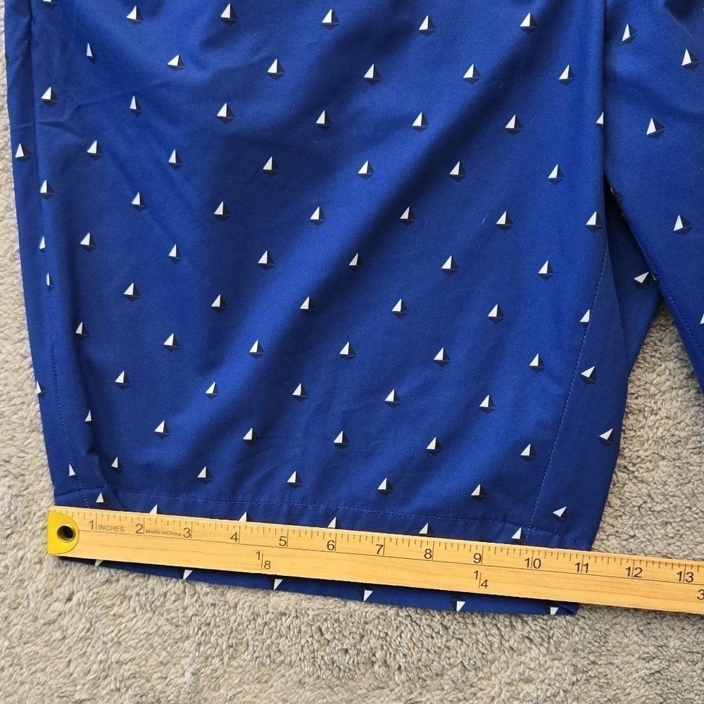 RLX Ralph Lauren Shorts Mens Size 36 Blue Sailboat Performance Golf Casual - Picture 5 of 10